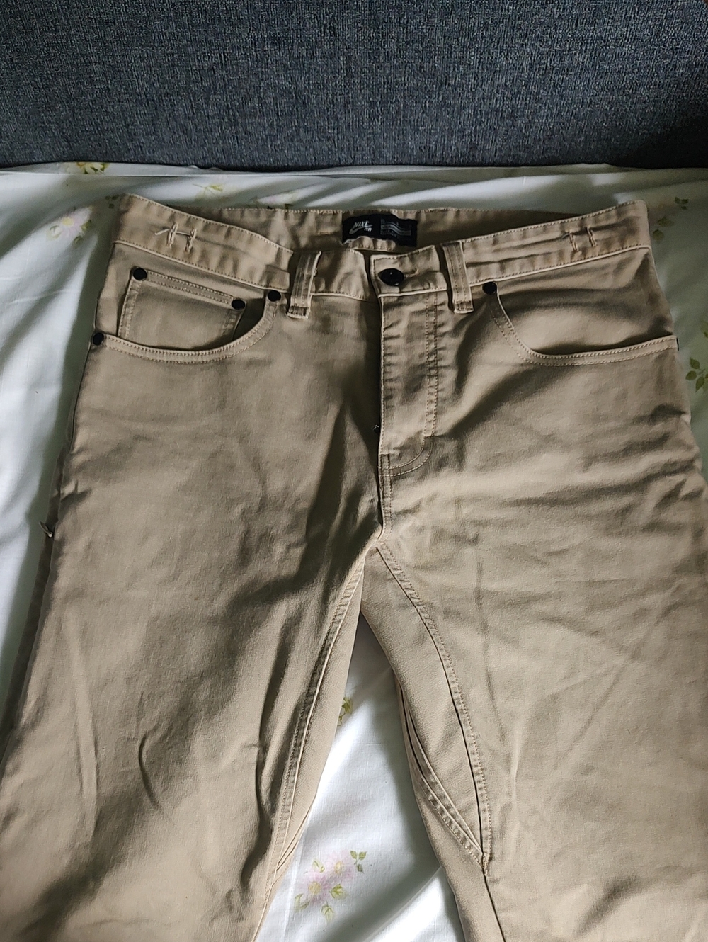 Nike Men's Slim Straight Jeans - Khaki